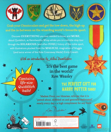 Quidditch Through the Ages - Illustrated Edition: A magical companion to the Harry Potter stories - J.K. Rowling [KSIĄŻKA]