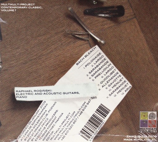 Raphael Rogiński: Bach Bleach [CD]