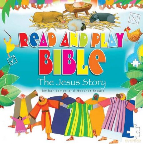 Read and Play Bible The Jesus Story - Bethan James [KSIĄŻKA]