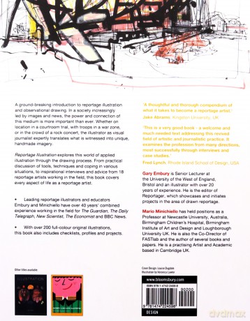 Reportage Illustration: Visual Journalism - Gary Embury [KSIĄŻKA]