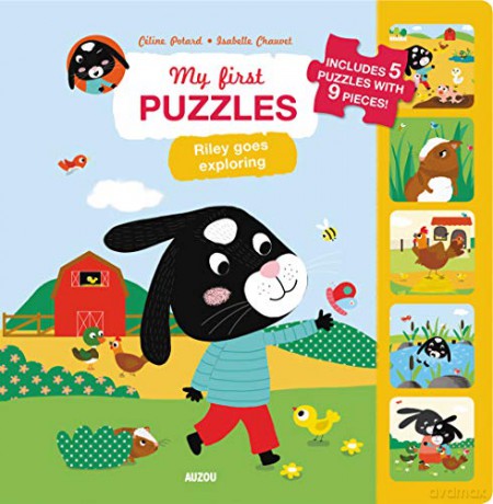 Riley goes exploring (My First Puzzles) - Céline Potard [KSIĄŻKA]