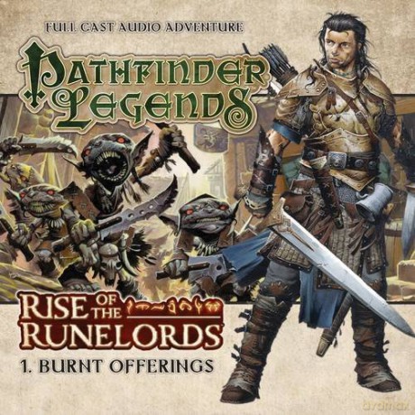 Rise of the Runelords: Burnt Offerings (Pathfinder Legends) - Mark Wright [KSIĄŻKA]