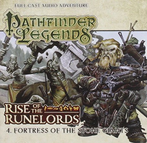 Rise of the Runelords: Fortress of the Stone Giants (Pathfinder Legends) - Cavan Scott [KSIĄŻKA]