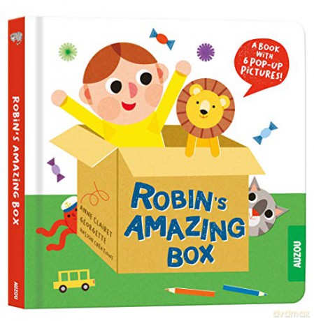 Robin's Amazing Box (A Pop-up Book) - Anne Clairet [KSIĄŻKA]