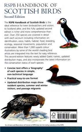 RSPB Handbook of Scottish Birds: Second Edition - Peter Holden MBE [KSIĄŻKA]