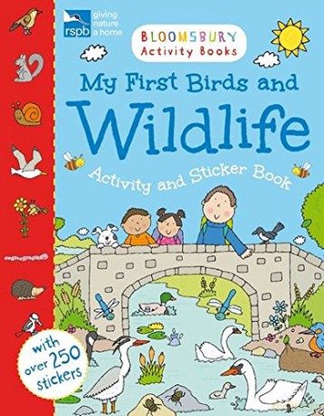 RSPB My First Birds and Wildlife Activity and Sticker Book (Chameleons) - Simon Abbott [KSIĄŻKA]