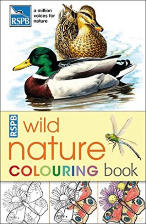 RSPB Wild Nature Colouring Book - A, C Black [KSIĄŻKA]