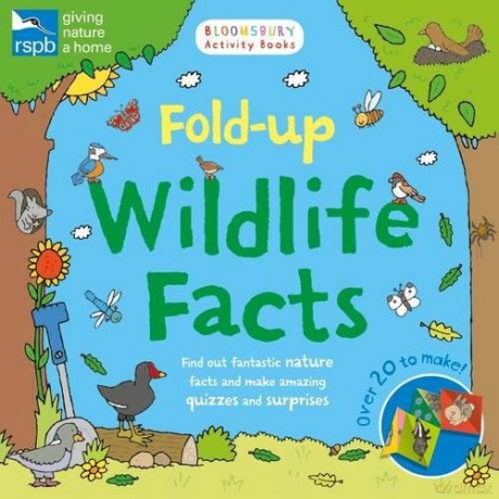 RSPB: Fold-up Wildlife Facts - N\A [KSIĄŻKA]