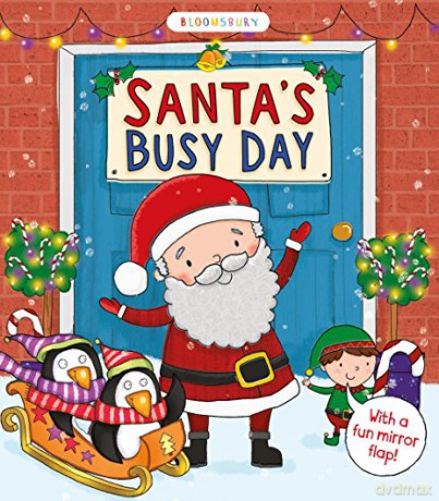 Santa's Busy Day (Christmas Board Book) [KSIĄŻKA]