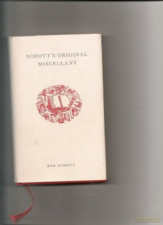Schott's Original Miscellany - Ben Schott [KSIĄŻKA]