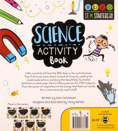 Science Activity Book (STEM series) (STEM Starters for Kids) - Sam Hutchinson [KSIĄŻKA]