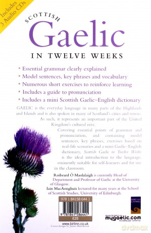 Scottish Gaelic in Twelve Weeks (plus audio CD) - Roibeard O Maolalaigh [KSIĄŻKA]