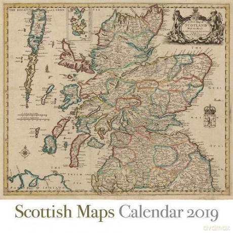 Scottish Maps Calendar 2019 (Calendars 2019) - Not Applicable [KSIĄŻKA]
