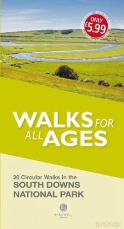South Downs Walks for all Ages - Bradwell Books [KSIĄŻKA]