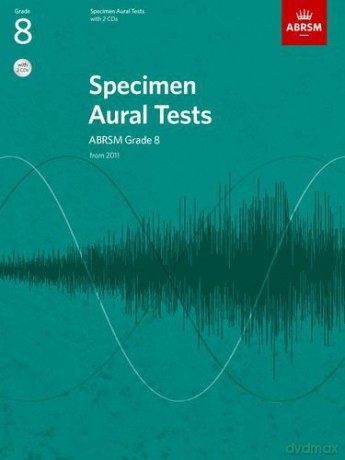 Specimen Aural Tests, Grade 8 with 2 CDs: new edition from 2011 (Specimen Aural Tests (ABRSM)) - Divers Auteurs [KSIĄŻKA]