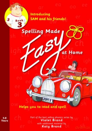 Spelling Made Easy at Home Red Book 3: Introductory 3: Sam and Friends - Violet Brand [KSIĄŻKA]