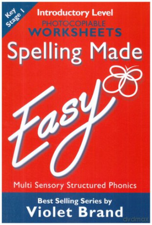 Spelling Made Easy: Introductory Level Photocopiable Worksheets - Violet Brand [KSIĄŻKA]