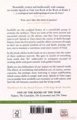 Spirals in Time: The Secret Life and Curious Afterlife of Seashells - Helen Scales [KSIĄŻKA]
