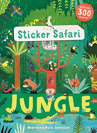 Sticker Safari: Jungle - Ruth Symons [KSIĄŻKA]