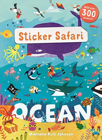 Sticker Safari: Ocean - Ruth Symons [KSIĄŻKA]