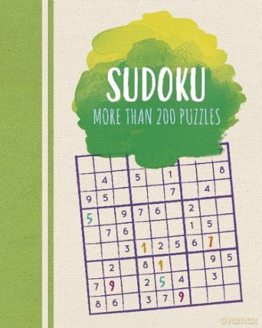 Sudoku: More than 200 puzzles (Colour Cloud Puzzles) - Eric Saunders [KSIĄŻKA]