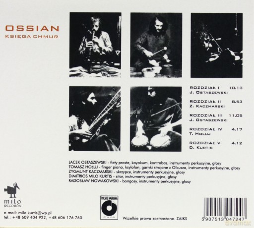 Ossian (Osjan): Księga Chmur (digipack) [CD]