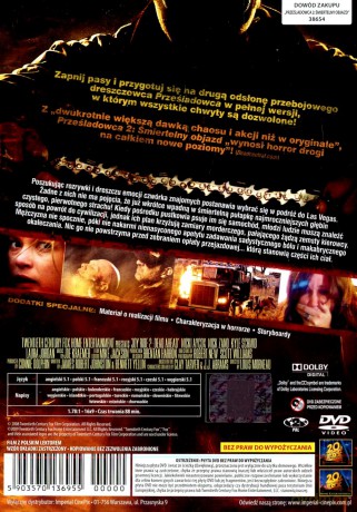 Prześladowca 2: Śmiertelny Odjazd [DVD]