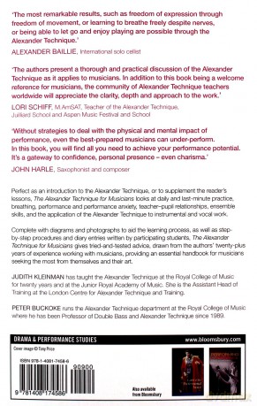The Alexander Technique for Musicians (Kingfisher Readers) - Judith Kleinman, Peter Buckoke [KSIĄŻKA]