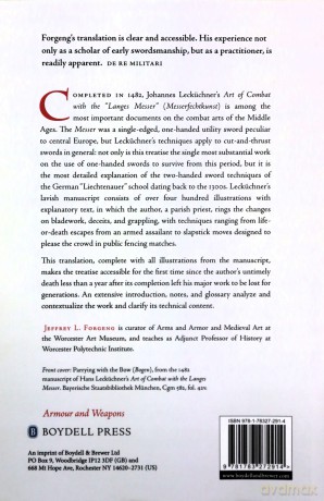 The Art of Swordsmanship by Hans Lecküchner (4) (Armour and Weapons) - Jeffrey L. Forgeng [KSIĄŻKA]