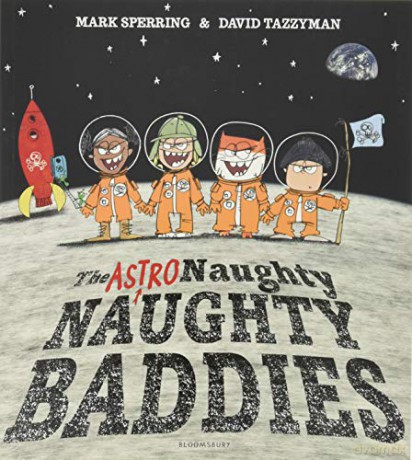 The Astro Naughty Naughty Baddies - Mark Sperring [KSIĄŻKA]
