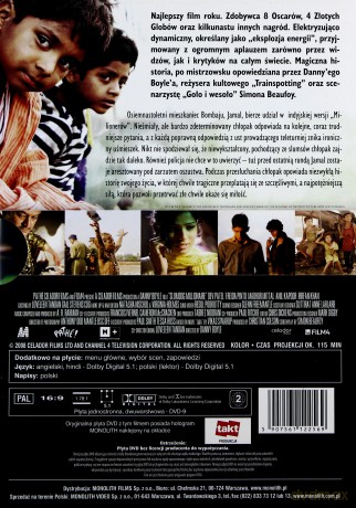 Slumdog. Milioner z ulicy [DVD]