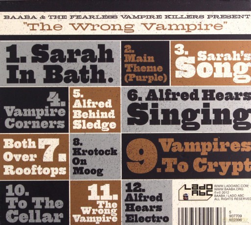 Baaba: The Wrong Vampire [CD]