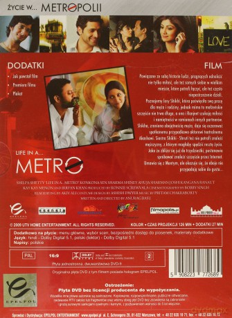 Życie w metropolii (digipack) [DVD]