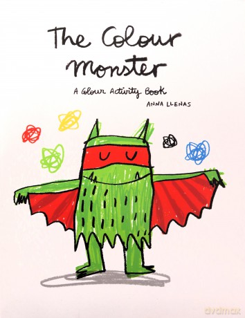 The Colour Monster: A Colour Activity Book - Anna Llenas [KSIĄŻKA]
