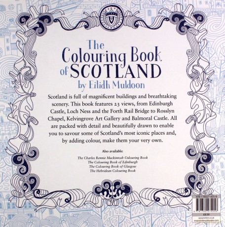 The Colouring Book of Scotland (Colouring Books) - Eilidh Muldoon [KSIĄŻKA]