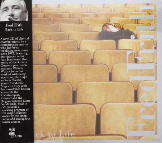 Fred Frith: Fred Frith: Back to Life [CD]