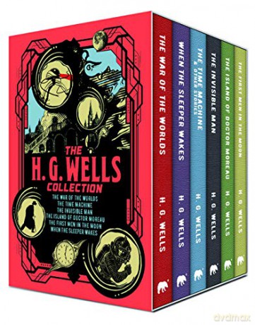 The H. G. Wells Collection: Deluxe 6-Volume Box Set Edition (Arcturus Collector's Classics) - Herbert George Wells [KSIĄŻKA]