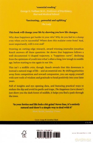 The Happiness Curve: Why Life Gets Better After Midlife - Jonathan Rauch [KSIĄŻKA]