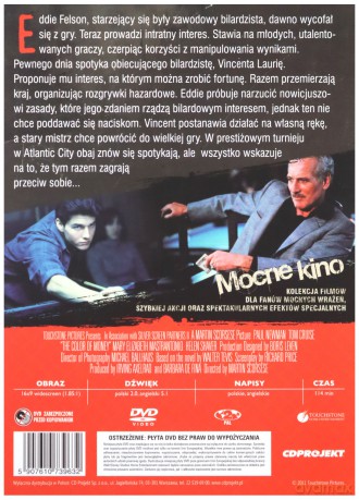 Kolor pieniędzy (polski lektor) [DVD]
