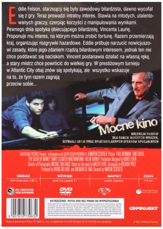 Kolor pieniędzy (polski lektor) [DVD]