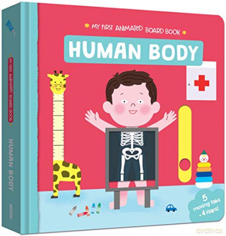 The Human Body (My First Animated Board Book) - Auzou [KSIĄŻKA]
