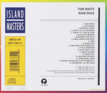 Tom Waits: Rain Dogs [CD]