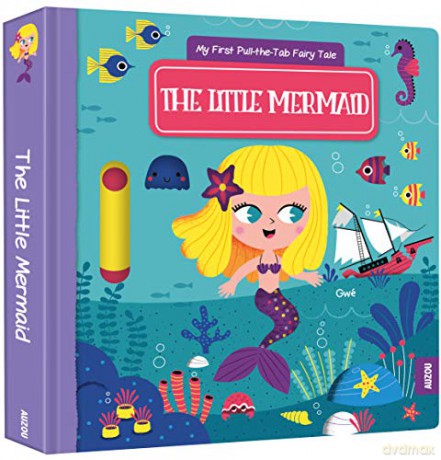 The Little Mermaid (My First Pull-the-Tab Fairy Tale) - Auzou [KSIĄŻKA]