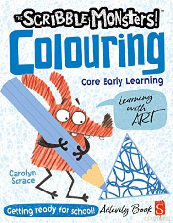 The Scribble Monsters Colouring Activity Book - Carolyn Scrace [KSIĄŻKA]