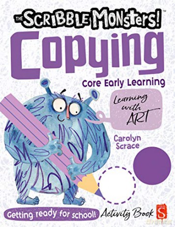 The Scribble Monsters Copying Activity Book - Carolyn Scrace [KSIĄŻKA]