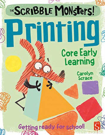 The Scribble Monsters Printing Activity Book - Carolyn Scrace [KSIĄŻKA]