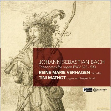 Reine-Marie Verhagen, Tini Mathot: Johann Sebastian Bach: Triosonatas For Organ [CD]