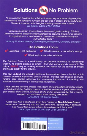 The Solutions Focus: Making Coaching and Change SIMPLE - Paul Z Jackson [KSIĄŻKA]