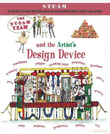 The Steam Team and the Artist's Design Device - Felicia Law [KSIĄŻKA]