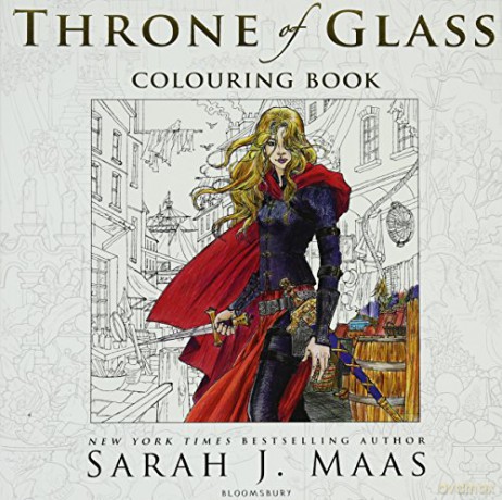 The Throne of Glass Colouring Book - Sarah J. Maas [KSIĄŻKA]